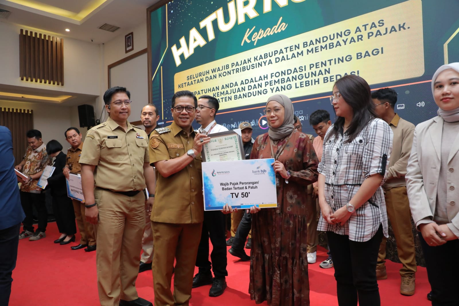  Inilah Daftar 19 Penerima Penghargaan dari Bapenda Kabupaten Bandung